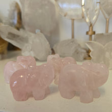 Load image into Gallery viewer, Rose Quartz Elephant