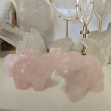Load image into Gallery viewer, Rose Quartz Elephant