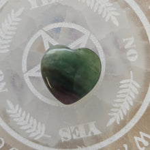 Load image into Gallery viewer, Rainbow Fluorite Hearts