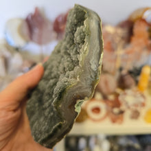 Load image into Gallery viewer, Green Amethyst Heart