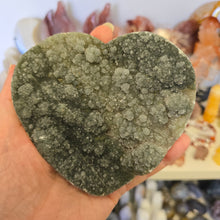 Load image into Gallery viewer, Green Amethyst Heart