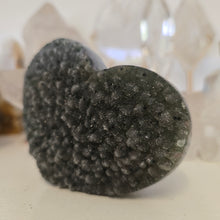 Load image into Gallery viewer, Green Amethyst Heart