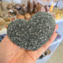 Load image into Gallery viewer, Green Amethyst Heart