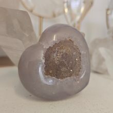 Load image into Gallery viewer, Druzy Agate Heart