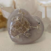 Load image into Gallery viewer, Druzy Agate Heart