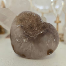 Load image into Gallery viewer, Druzy Agate Heart