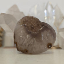 Load image into Gallery viewer, Druzy Agate Heart