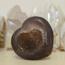 Load image into Gallery viewer, Druzy Agate Heart