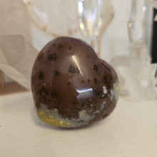 Load image into Gallery viewer, Druzy Agate Heart