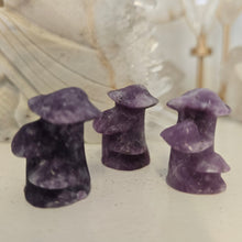 Load image into Gallery viewer, Lepidolite Mushrooms