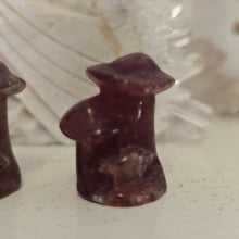 Load image into Gallery viewer, Strawberry Quartz Mushrooms