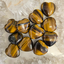 Load image into Gallery viewer, Tiger Eye Hearts