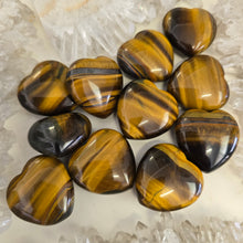 Load image into Gallery viewer, Tiger Eye Hearts
