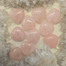 Load image into Gallery viewer, Rose Quartz Hearts
