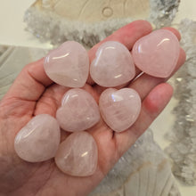 Load image into Gallery viewer, Rose Quartz Hearts