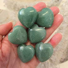Load image into Gallery viewer, Green Aventurine Hearts