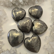 Load image into Gallery viewer, Pyrite Hearts
