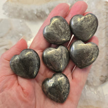 Load image into Gallery viewer, Pyrite Hearts