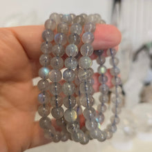Load image into Gallery viewer, Labradorite Bracelet - 6 mm