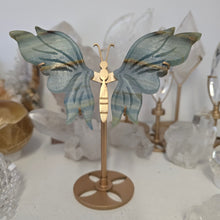 Load image into Gallery viewer, Blue Onyx Butterfly Wings