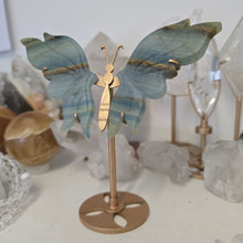 Load image into Gallery viewer, Blue Onyx Butterfly Wings