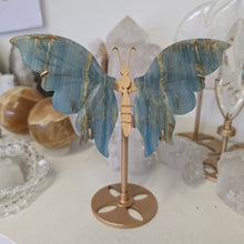 Load image into Gallery viewer, Blue Onyx Butterfly Wings