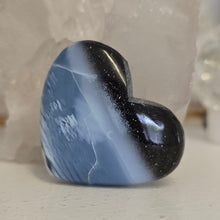Load image into Gallery viewer, Owyhee Blue Opal Heart