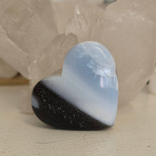 Load image into Gallery viewer, Owyhee Blue Opal Heart