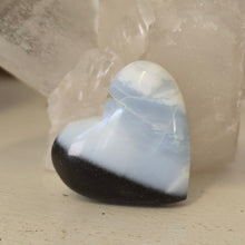 Load image into Gallery viewer, Owyhee Blue Opal Heart