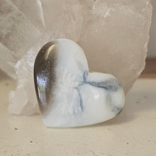 Load image into Gallery viewer, Owyhee Blue Opal Heart