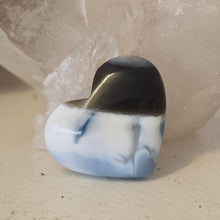 Load image into Gallery viewer, Owyhee Blue Opal Heart