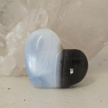 Load image into Gallery viewer, Owyhee Blue Opal Heart