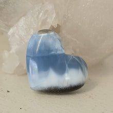 Load image into Gallery viewer, Owyhee Blue Opal Heart