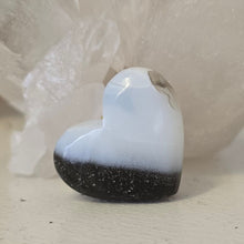 Load image into Gallery viewer, Owyhee Blue Opal Heart
