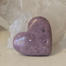 Load image into Gallery viewer, Lavender Jade Heart