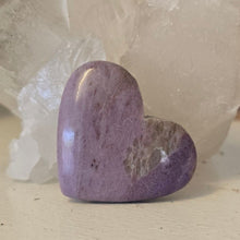 Load image into Gallery viewer, Lavender Jade Heart