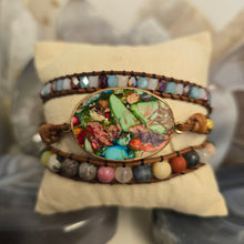 Load image into Gallery viewer, Warrior Goddess Wrap Bracelet