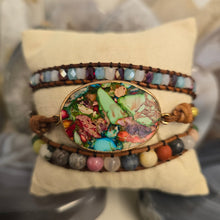 Load image into Gallery viewer, Warrior Goddess Wrap Bracelet