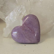 Load image into Gallery viewer, Lavender Jade Heart