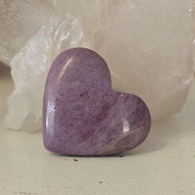 Load image into Gallery viewer, Lavender Jade Heart