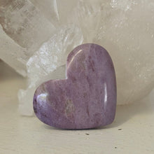 Load image into Gallery viewer, Lavender Jade Heart