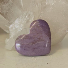 Load image into Gallery viewer, Lavender Jade Heart