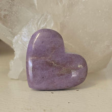 Load image into Gallery viewer, Lavender Jade Heart