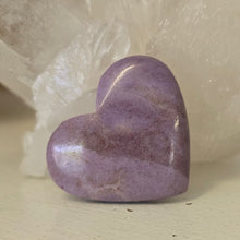 Load image into Gallery viewer, Lavender Jade Heart