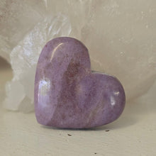 Load image into Gallery viewer, Lavender Jade Heart