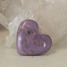 Load image into Gallery viewer, Lavender Jade Heart