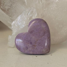 Load image into Gallery viewer, Lavender Jade Heart