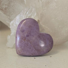Load image into Gallery viewer, Lavender Jade Heart