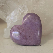 Load image into Gallery viewer, Lavender Jade Heart