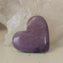 Load image into Gallery viewer, Lavender Jade Heart